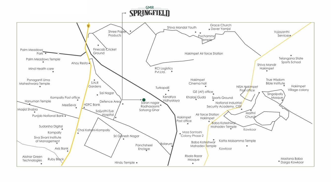  gmr springfield Location Plan