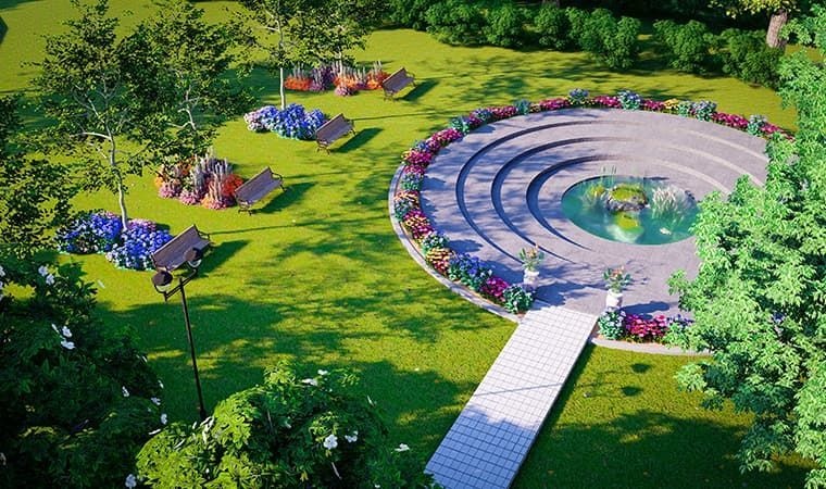  premio Landscaped Gardens