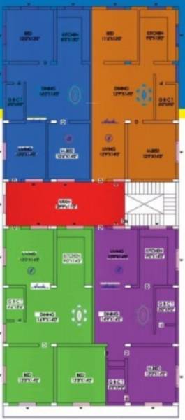  shree-navadurga Shree Navadurga Cluster Plan for 2nd Floor