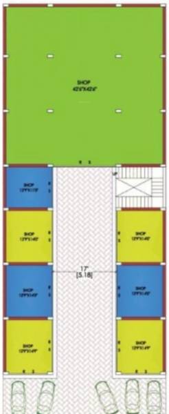  shree-navadurga Shree Navadurga Cluster Plan for ground Floor
