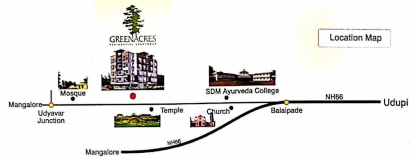  green acres Location Plan