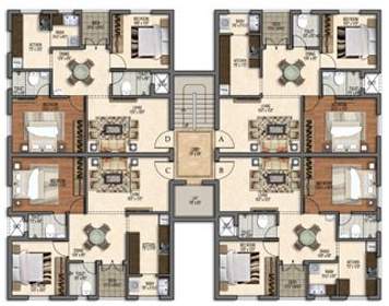  grandeur phase 1 Block D Cluster Plan
