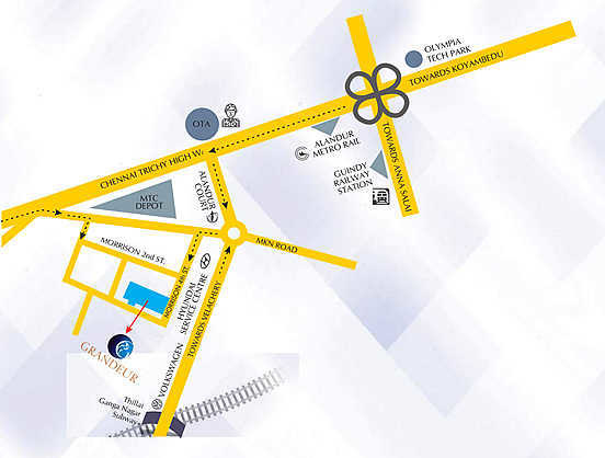  grandeur-phase-1 Location Plan
