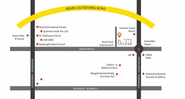  orchid Location Plan