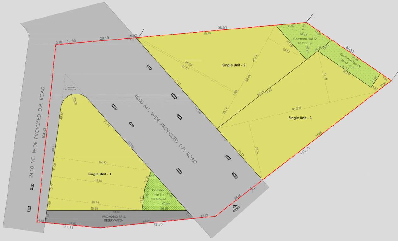  sopan residential Layout Plan