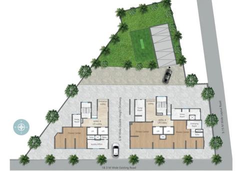  niwara-sky Niwara Sky Cluster Plan For Ground Floor