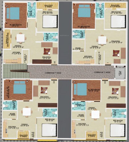  arohant-kalayika Arohant Kalayika Cluster Plan