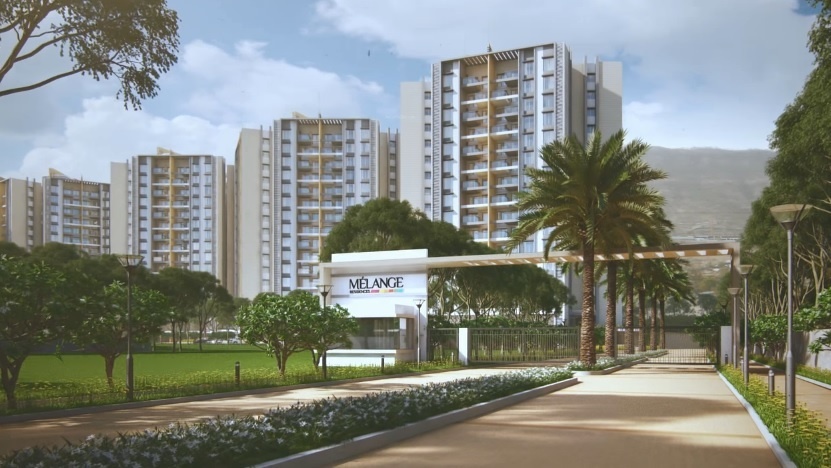 melange residences phase iv Elevation