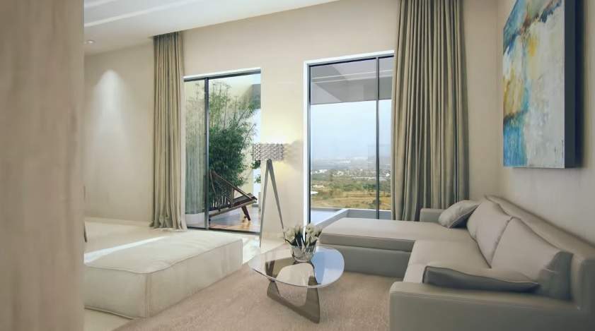 melange residences phase iv Living Area