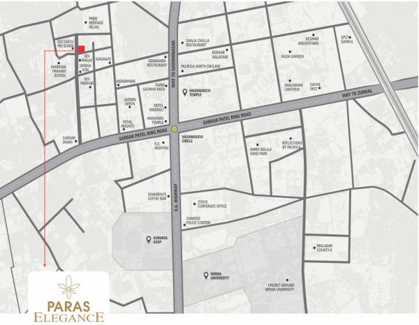  elegance Location Plan