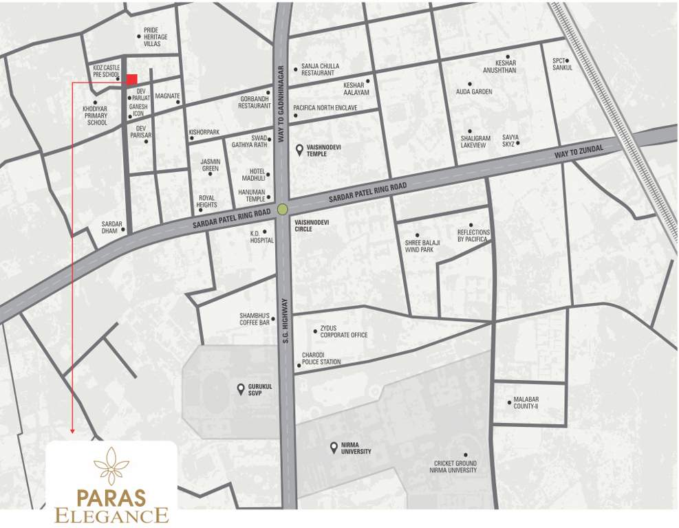  elegance Location Plan