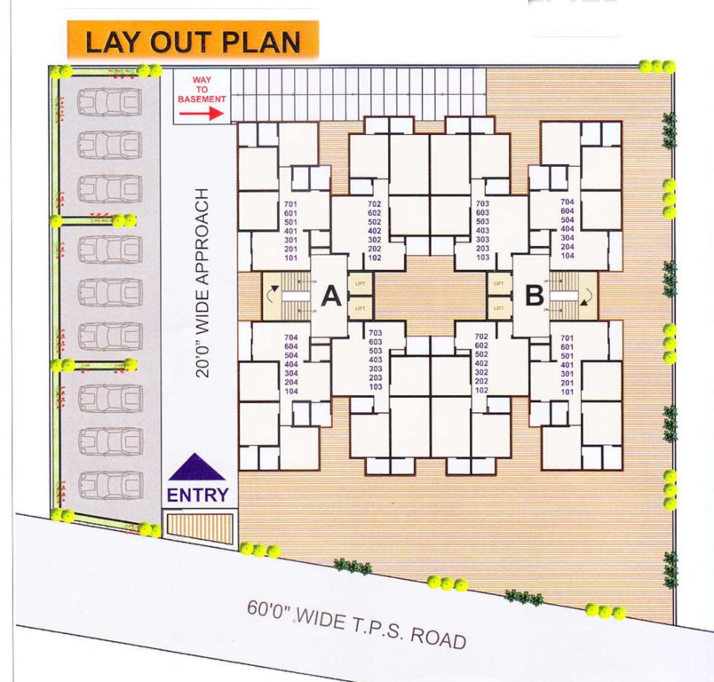  nilkanth avenue Layout Plan