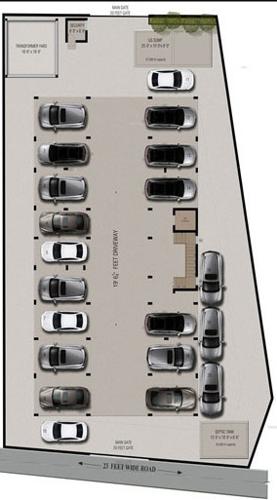  springs Nivasan Springs Cluster Plan for ground Floor