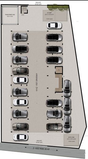 springs Nivasan Springs Cluster Plan for ground Floor