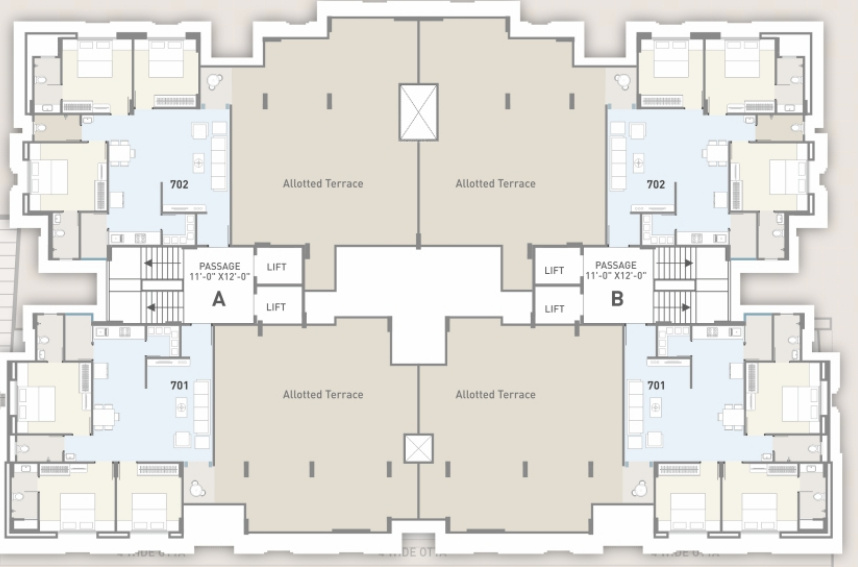  kd 10 Terrace Floor Cluster Plan