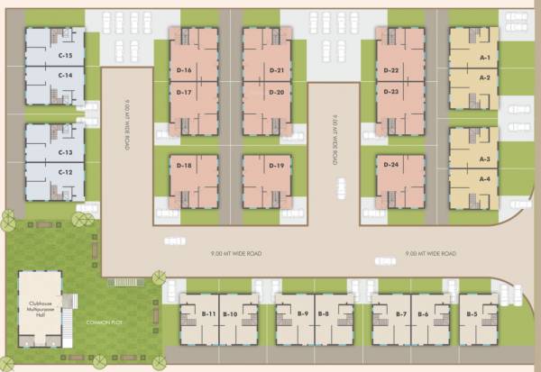 redcoral-24 Layout Plan