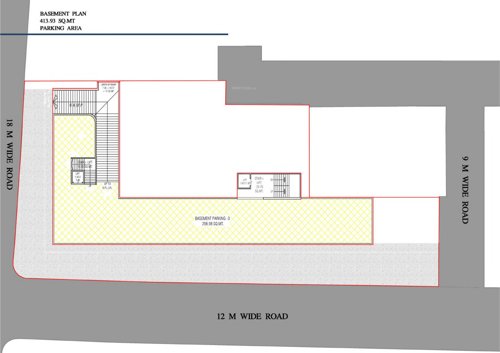  ambica-residency Ambica Residency Basement Cluster Plan