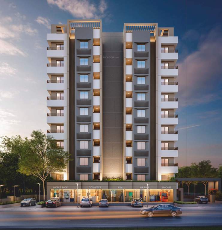  shyamal lake view Elevation