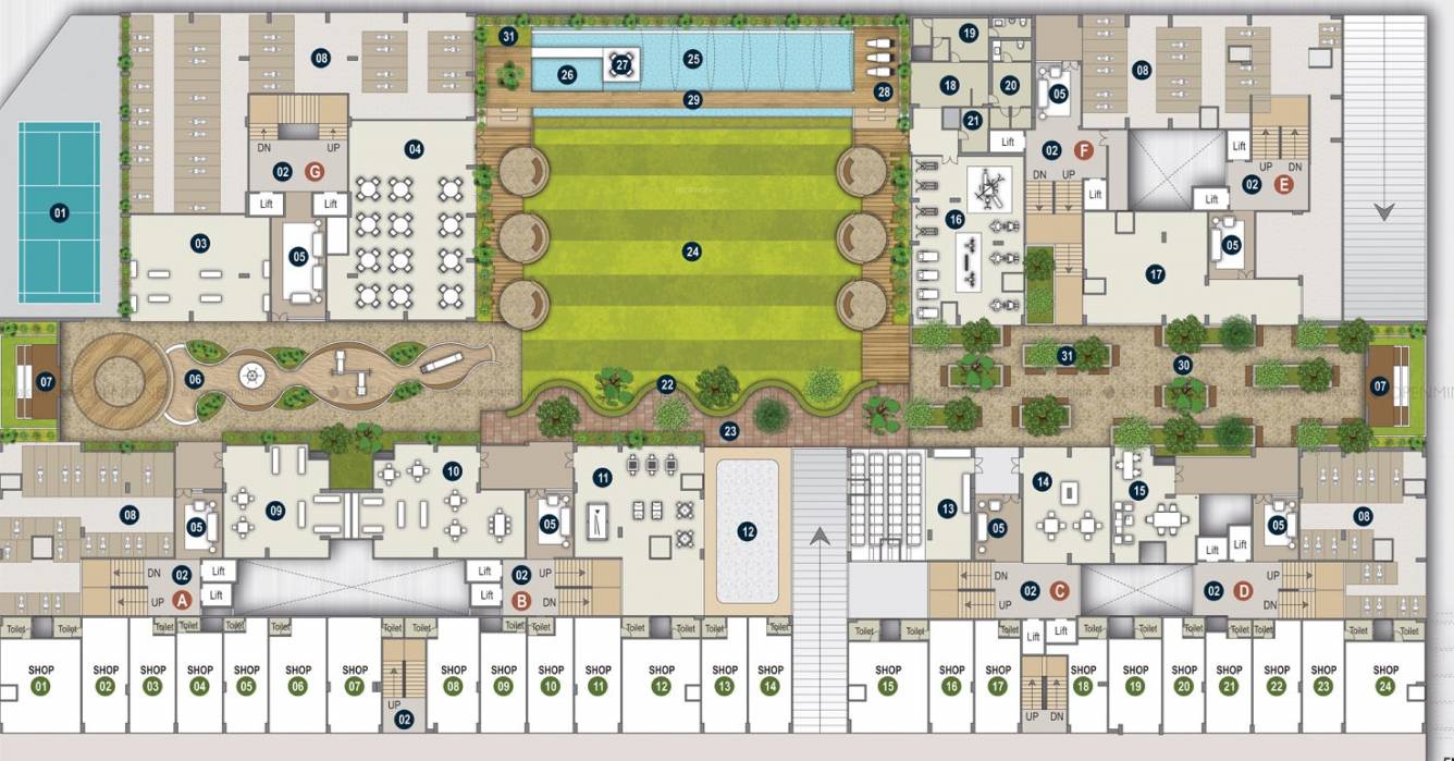 silver spring Layout Plan