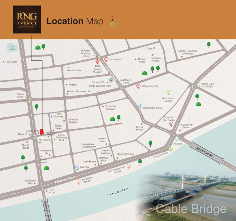 avenue Location Plan