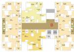  radhe-elegance-phase-1 Tower B Cluster Plan