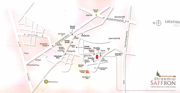  saffron Location Plan