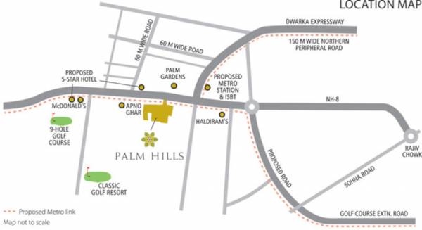  palm-hills-phase-1 Location Plan