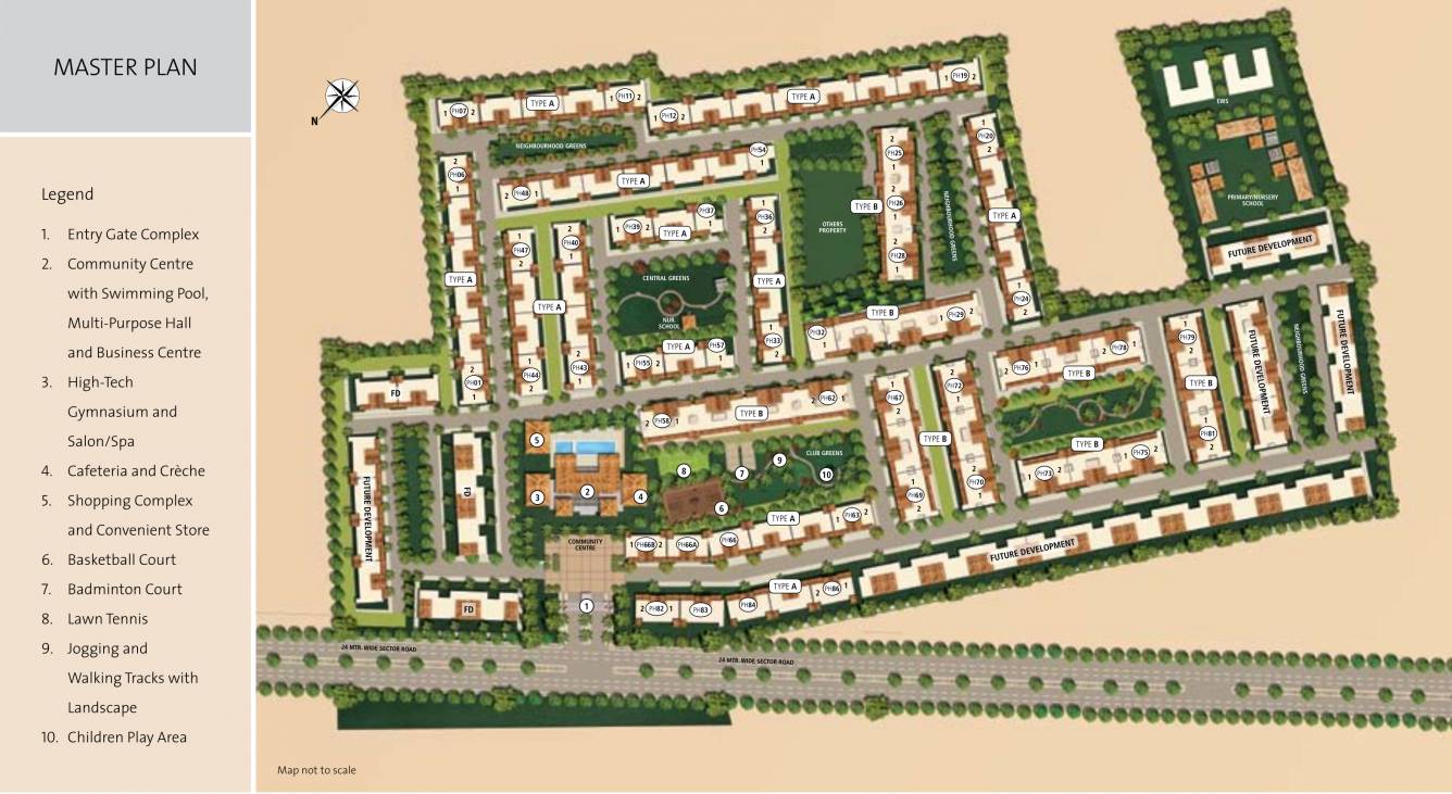  palm hills phase 1 Master Plan