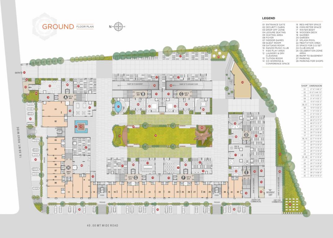  sanskruti Tower A Cluster Plan