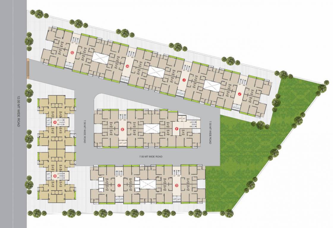  shyam heights phase ii Layout Plan
