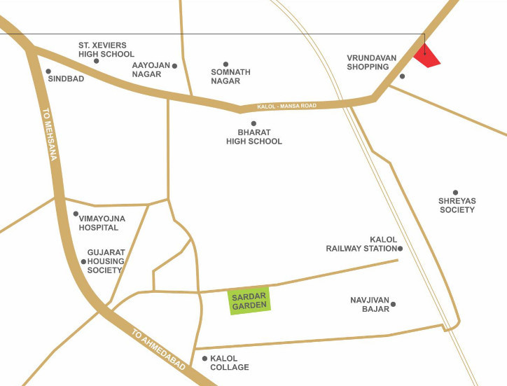  shyam heights phase ii Location Plan
