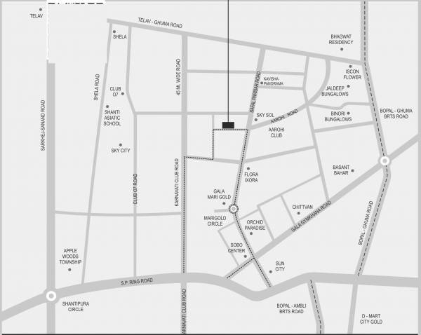  shivana-aurum Location Plan