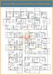 Lotus Cluster Plan from 2nd to 3rd Floor  lotus Lotus Cluster Plan from 2nd to 3rd Floor