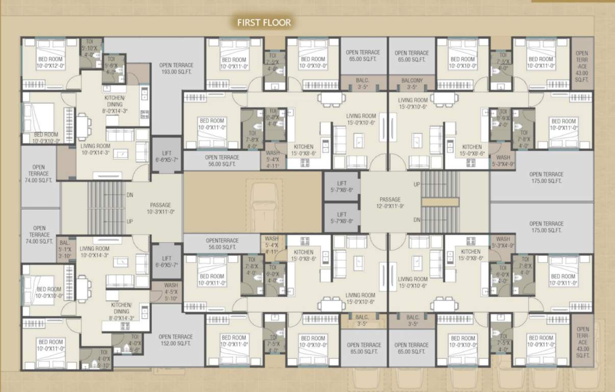  bliss avenue Bliss Avenue Cluster Plan for 1st Floor