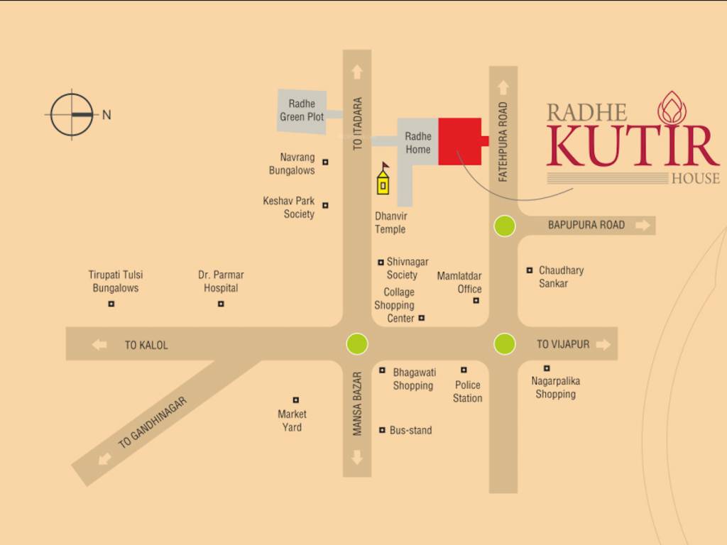  radhe kutir phase 2 Location Plan