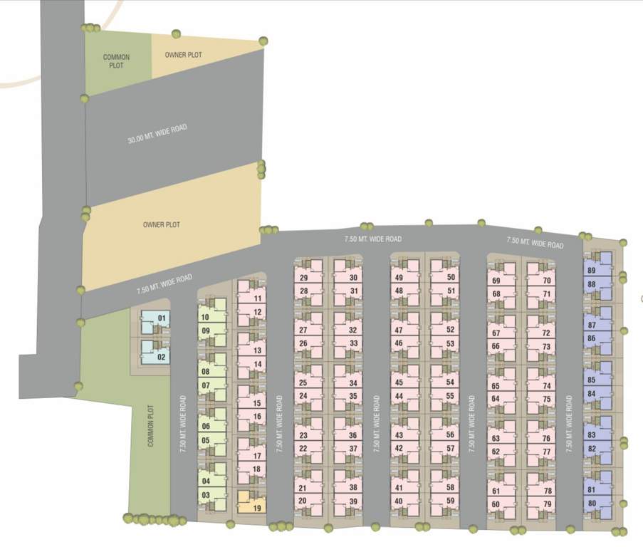  auro aastha Layout Plan
