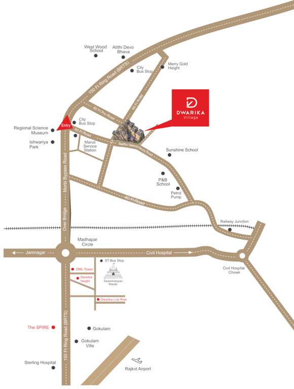  dwarika village Location Plan