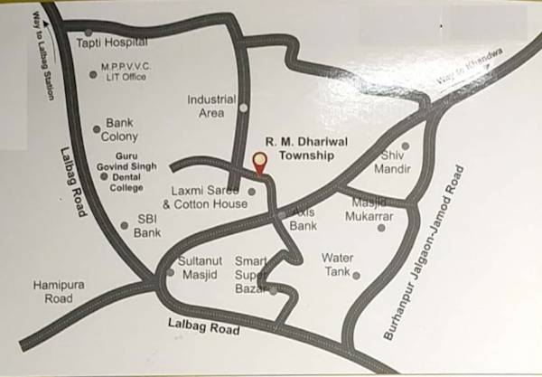  r-m-dhariwal-township-plotting Location Plan