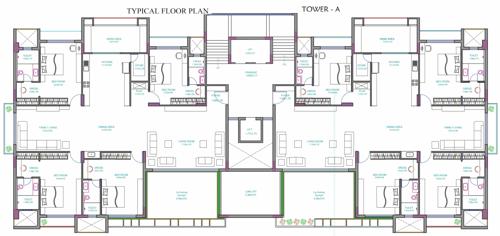  the-florenza Tower A Cluster Plan