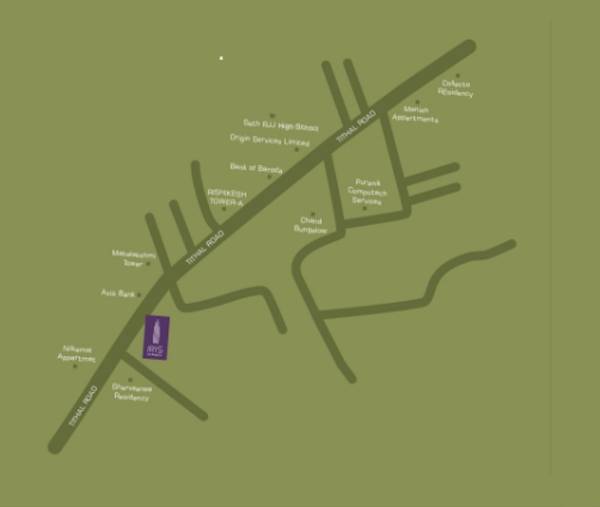  iris-sky-bungalows Location Plan