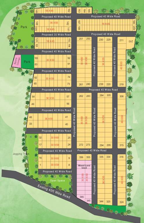 harivillu Layout Plan