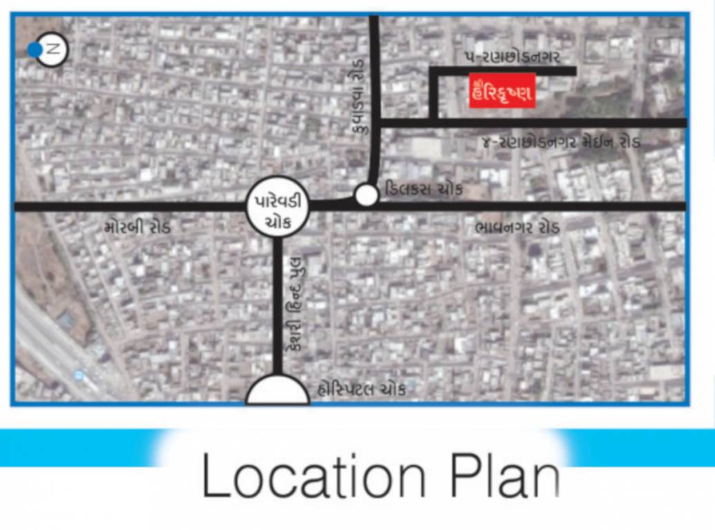  shree harikrushna Location Plan
