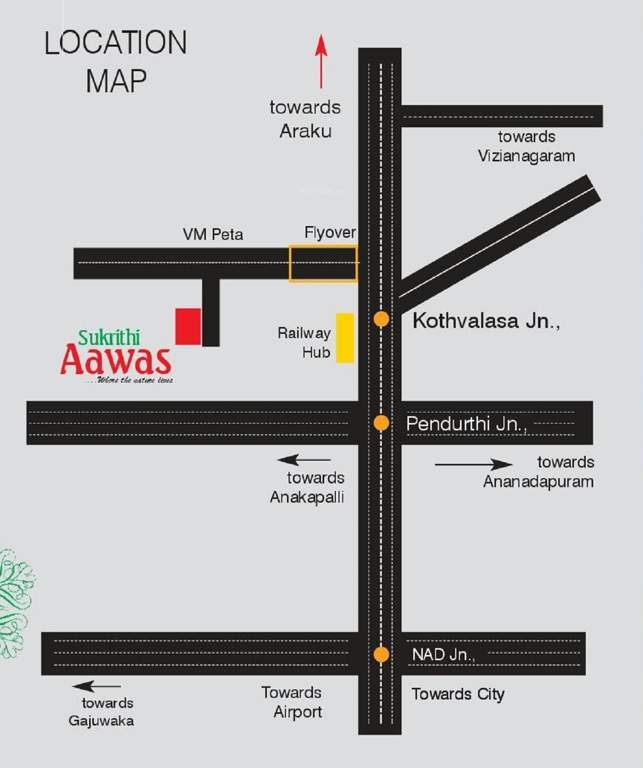  sukrithi aawas Location Plan