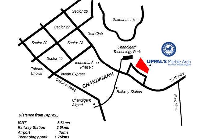  marble arch Location Plan