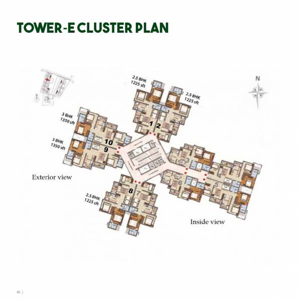  greenfield-o2-homes O2 Homes E Cluster Plan
