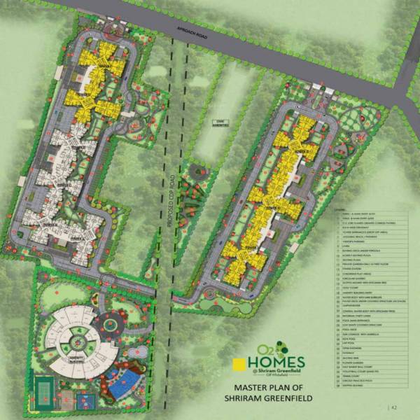  greenfield-o2-homes Master Plan