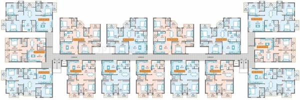  serenity Tower 1 Cluster Plan