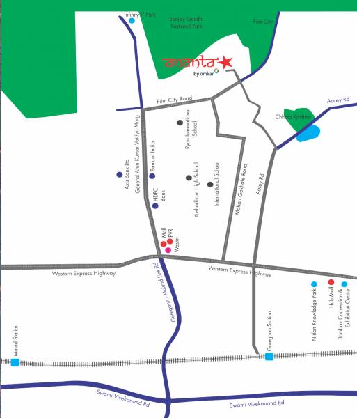  ananta Location Plan