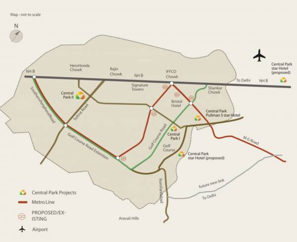  resorts Location Plan