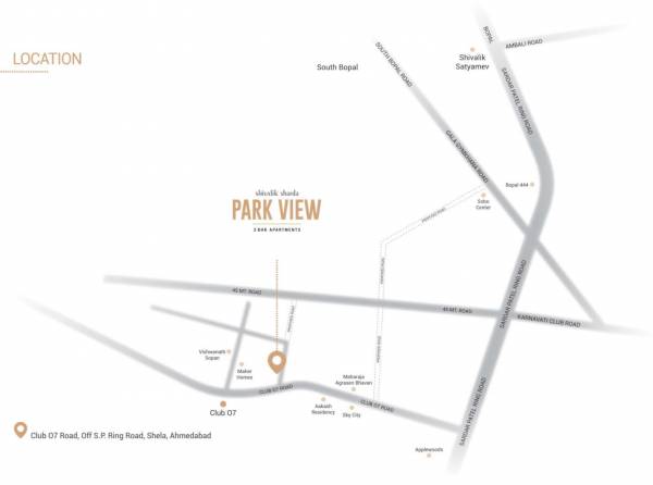  sharda-park-view Location Plan